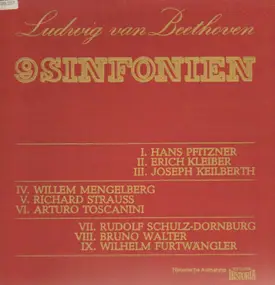 Ludwig Van Beethoven - 9 Sinfonien,, 9 historische Dirigenten