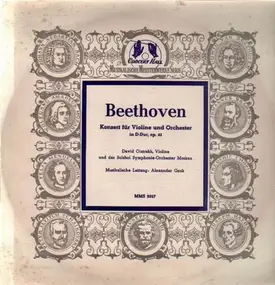 Ludwig Van Beethoven - Konzert für Violine und Orch in D-Dur