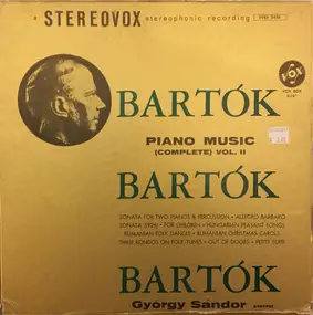 Béla Bartók - Piano Music, Volume II