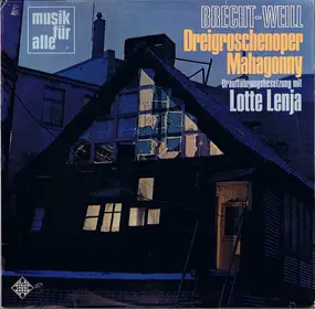 Lotte Lenya - Dreigroschenoper Mahagonny