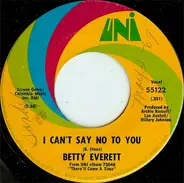 Betty Everett - I Can't Say No To You