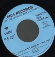 Bill Anderson And Mary Lou Turner - That's What Made Me Love You