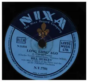 Bill Hurley - Long Long Ago/Then I'll Be There