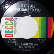 Bill & Jan - If It's All The Same To You