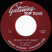 Bill Ruff With The Four Jacks / Piano Roll Thompson - The Ballad Of Davy Crockett / The Crazy Otto Medley