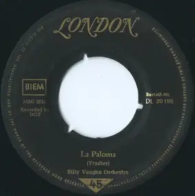 Billy Vaughn - La Paloma / Singing Hills