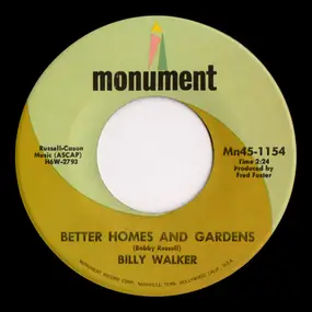 Billy Walker - Better Homes And Gardens