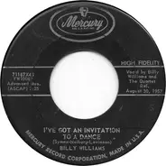 Billy Williams - I've Got An Invitation To A Dance