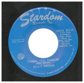Billy Brown - Thank You, Darlin / A Country Boy
