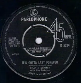 Billy J. Kramer - It's Gotta Last Forever