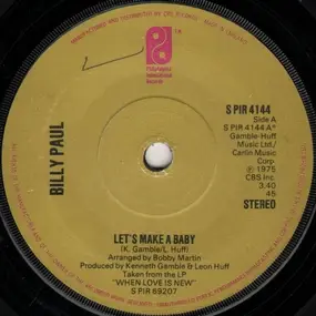 Billy Paul - Let's Make A Baby