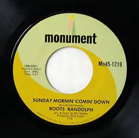 Boots Randolph - Sunday Mornin' Comin' Down