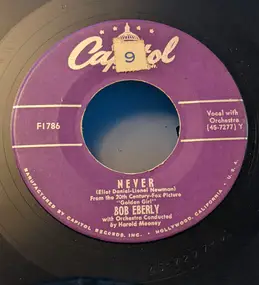 Bob Eberly - Never / Don't Take Your Love From Me