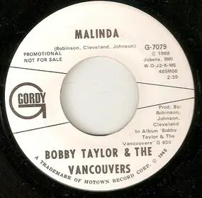 Bobby Taylor & the Vancouvers - Malinda
