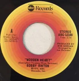 Bobby Vinton - Wooden Heart