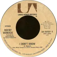 Bobby Womack - I Don't Know / Yes Jesus Loves Me