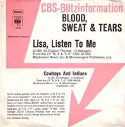 Blood, Sweat And Tears - Lisa, Listen To Me