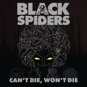 black spiders