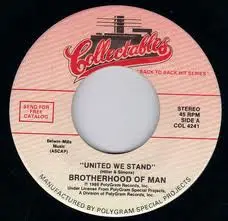 The Brotherhood of Man - United We Stand/The Morning After