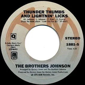 The Brothers Johnson - Thunder Thumbs And Lightnin' Licks