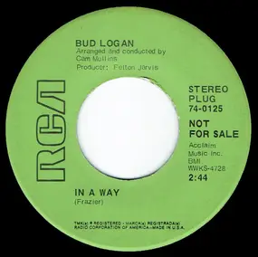 Bud Logan - In A Way
