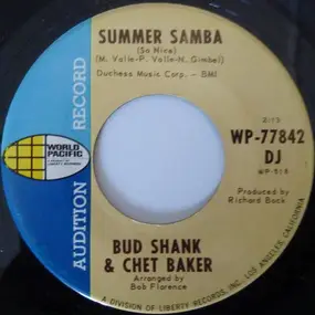 Bud Shank - Summer Samba / Monday Monday