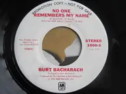 Burt Bacharach - Futures / No One Remembers My Name