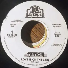 Canyon - Love Is On The Line