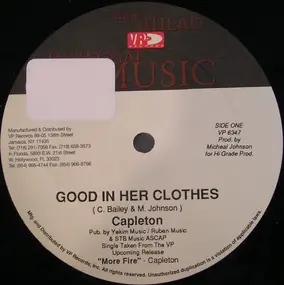Capleton - Good In Her Clothes / More Prophet