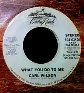 Carl Wilson - What You Do To Me