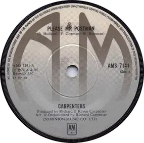 The Carpenters - Please Mr Postman