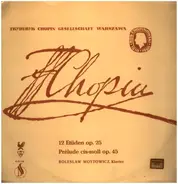 Chopin / Bolesław Woytowicz - 12 Etüden Op. 25 / Prelude cis-moll op. 45