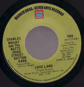 Charles Wright - Love Land