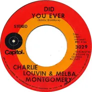 Charlie Louvin & Melba Montgomery - Did You Ever / Don't Believe Me