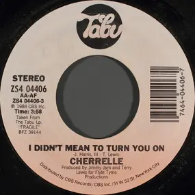 Cherrelle - I Didn't Mean To Turn You On