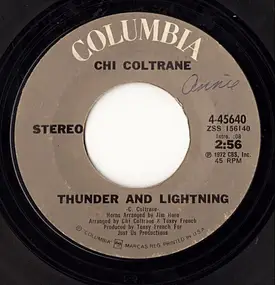Chi Coltrane - Thunder And Lightning