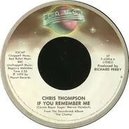 Chris Thompson / Dave Grusin - If You Remember Me / Theme From 'The Champ'