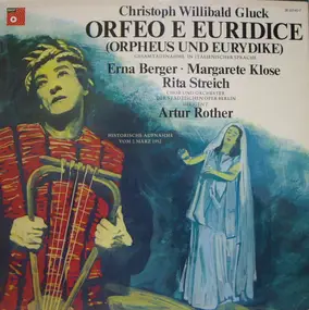 Christoph Willibald Gluck - Orfeo E Euridice = Orpheus Und Eurydike