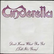 Cinderella - Don't Know What You Got (Till It's Gone)