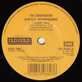 The Congregation - Softly Whispering I Love You / Lovers Of The World Unite