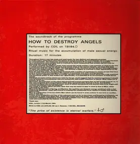 Coil - How To Destroy Angels