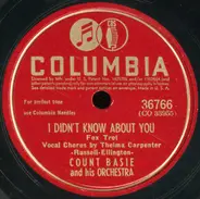 Count Basie Orchestra - I Didn't Know About You / Red Bank Boogie