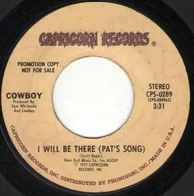 Cowboy Copas - I Will Be There (Pat's Song)
