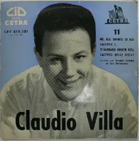 Claudio Villa - N° 11 - Nel Blu, Dipinto Di Blu