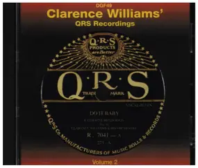Clarence Williams - Clarence Williams' QRS Recordings, Volume 2