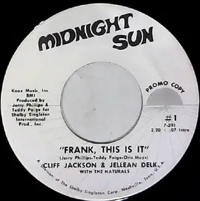 Cliff Jackson - Frank, This Is It