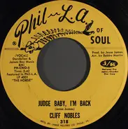 Cliff Nobles / Cliff Nobles & Co - Judge Baby, I'm Back / Horse Fever