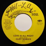 Cliff Nobles - Love Is All Right / The Horse (Instrumental)