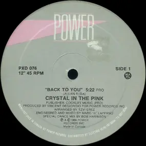 Crystal In The Pink - Back To You