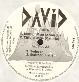 The David - Child Of Mine / Seducer